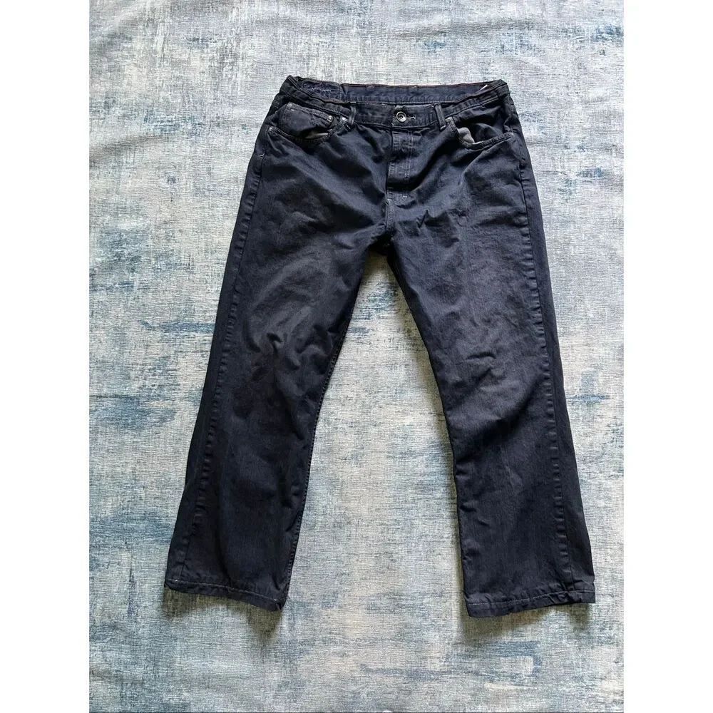 Tommy Hilfiger Dark Blue Wash Boot Cut Jeans Men's 36 x 29